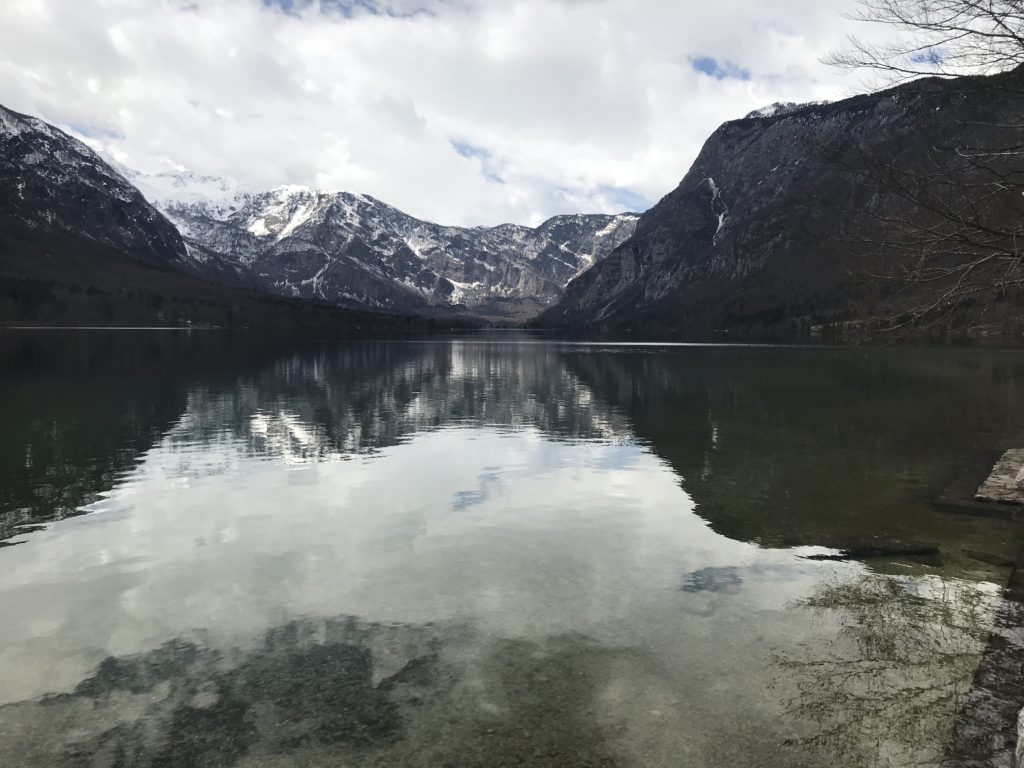 Jezioro Bohinj, Słowenia