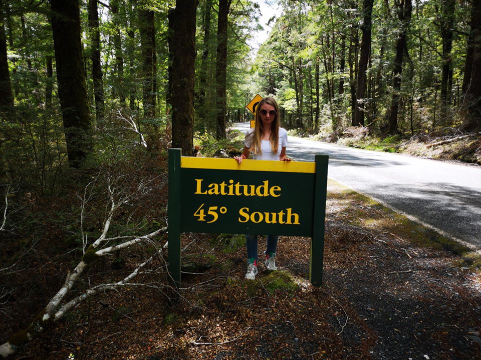 Równoleżnik 45 stopni południowych