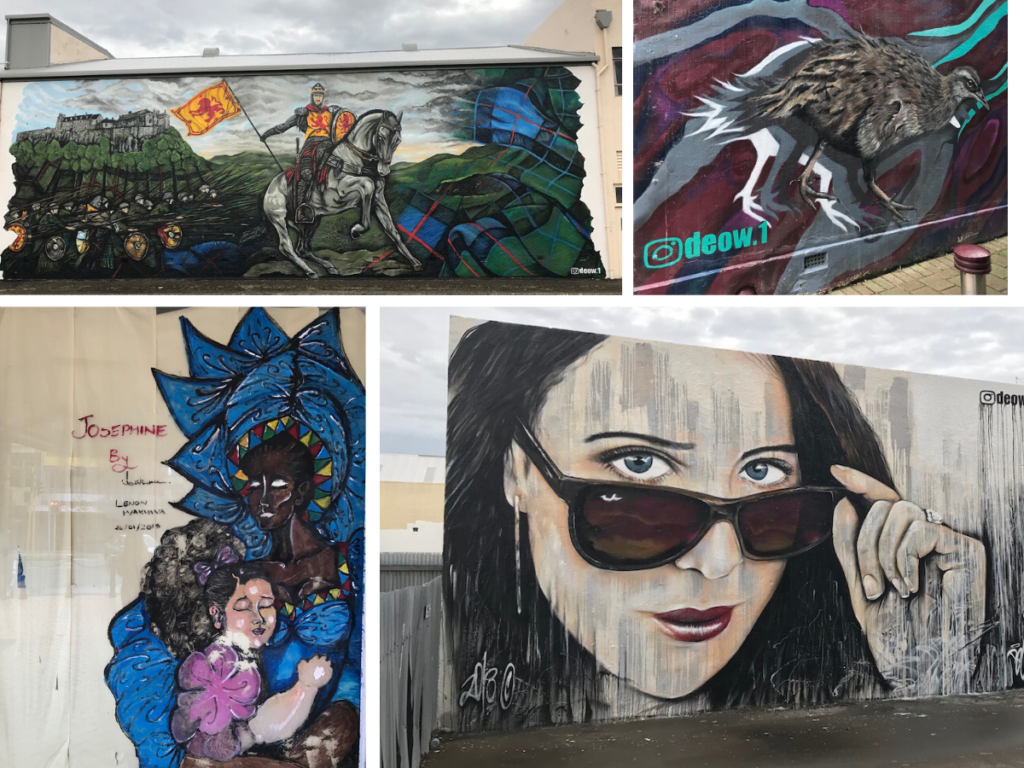 Murale w Invercargill