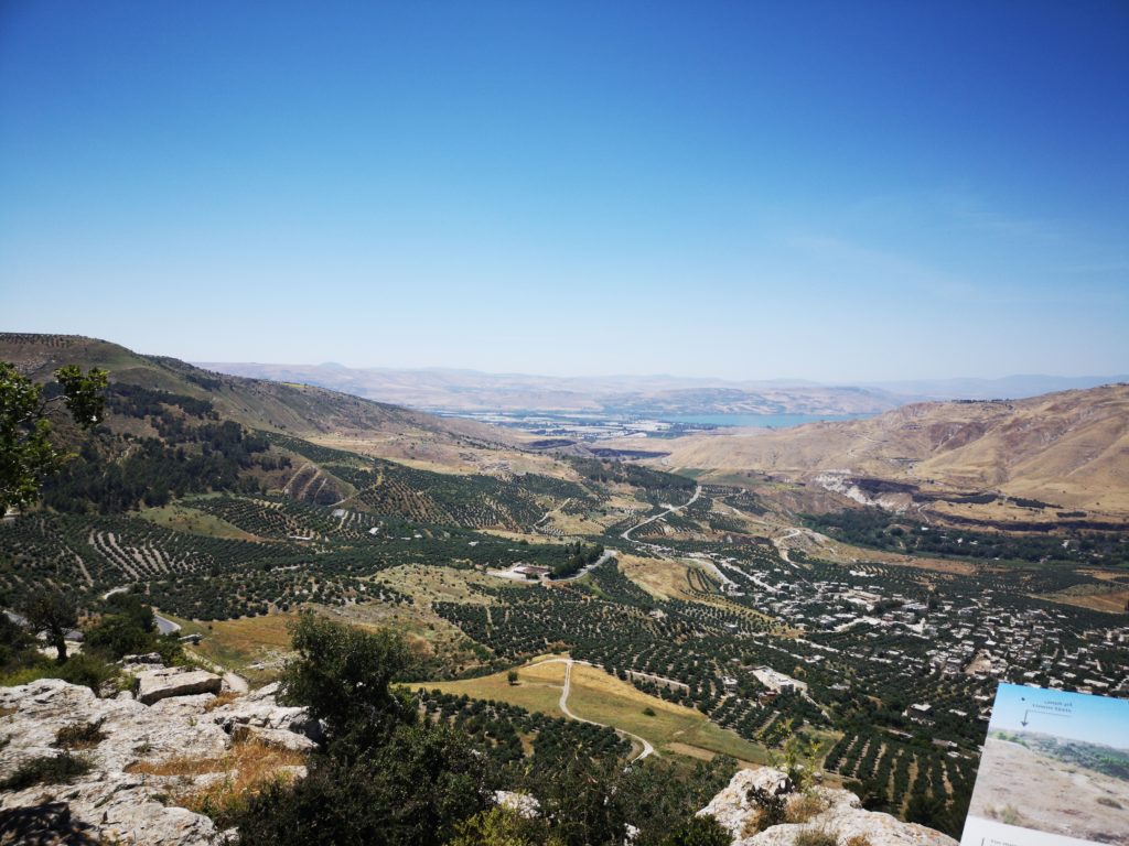 Widok na Jezioro Tyberiadzkie